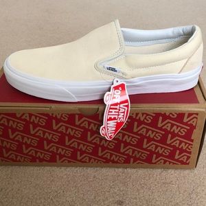 Suede/Canvas (afterglow) Classic Slip-On Vans